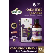 Kara Erik Şurubu Incir Özü ve Sinameki Içerikli Erik Şurubu 350G