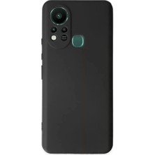 SiHako Newface Infinix 11S Kılıf First Silikon - Siyah