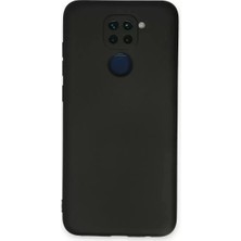 SiHako Newface Redmi Note 9 Kılıf Nano Içi Kadife Silikon - Siyah