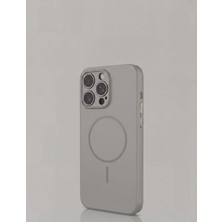 UK Apple iPhone 11 Pro Max Uyumlu Moon Kapak Magsafe Uyumlu Lüks Mat Kamera Çerçeve Korumalı Kılıf