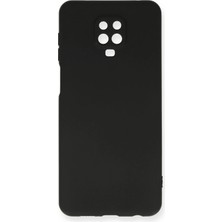 Newface Hnrlishp New Xiaomi Redmi Note 9 Pro Kılıf Nano Içi Kadife Silikon - Siyah