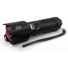 SiHako Bedotech BD-2406 30W Tg LED Alüminyum Alaşımlı Zoomlu Type-C Dijital Göstergeli Şarjlı El Feneri