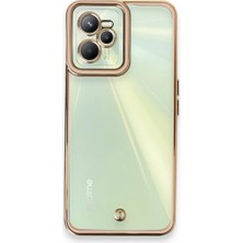 Nacario C35 Kılıf Liva Lens Silikon - Pudra