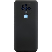 Nacario Tecno Camon 16 Kılıf Nano Içi Kadife Silikon - Siyah