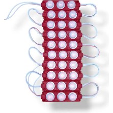 GMS Parmak LED 10 Lu Set Kırmızı 12 Volt