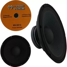 Nacario Magicvoice MV-0812 30 cm Yedek Hoparlör (MV-3412 Için)