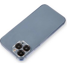 Nacario Iphone 12 Metal Kamera Lens Koruma Cam - Siyah
