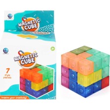 Miniklab Toys Manyetik Renkli Küp (1 Adet)