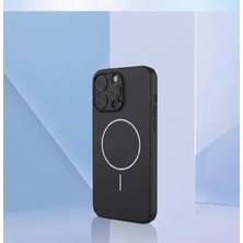 UK Apple iPhone 11 Pro Uyumlu Moon Kapak Magsafe Uyumlu Lüks Mat Kamera Çerçeve Korumalı Kılıf