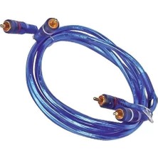 Nacario 2 Rca - 2 Rca 1.8 Metre Şeffaf Kablo