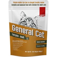 2 Adet Jazzy General Cat Yetkişkin Kedi Maması Tavuklu 400 gr