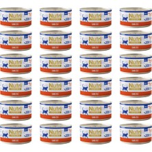 Nutri Feline Adult Jelly 70GR Tavuk Etli 24ADET Yaş Yetişkin Kedi Maması