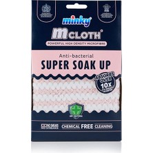 3 Adet  Minky Mcloth Süper Emici Kurulama Bezi Pembe