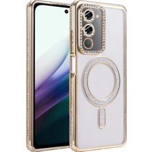 Raftan Topla Joko Redmi 15 4g Joke Simli Magneticsafe Kılıf - Gold