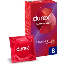 3 Adet Durex Yakın Hisset Standart Fit 8'li