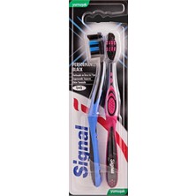 4 Adet   Signal Diş Fırçası Performans Black 1+1