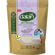 4 Adet   Dalan Doğal Granül Matik Sabun Lavanta 1 kg