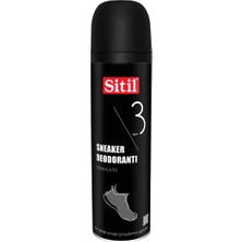 3 Adet Sitil Sneaker Deodartlı 150 ml