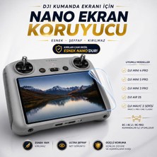 Rova Djı Mini 4 Pro/5 Pro Kumanda Uyumlu Ekran Koruyucu Nano Film – Rc / Rc 2 / Rc Pro Uyumlu, Esnek ve Şeffaf