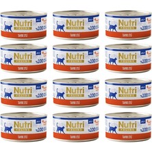 Nutri Feline Adult Jelly 70GR Tavuk Etli 12ADET Yaş Yetişkin Kedi Maması