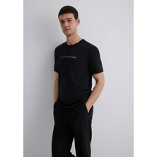 Mavi Mavi Black Baskılı Siyah Tişört 0612647-900