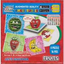 Puzzle Jagu Mini Meyveler 16 Prc Akar