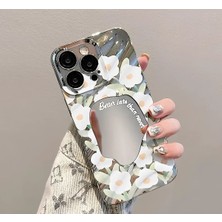 Piyasa Sepeti iPhone 15 Pro Max Silver Case Aynalı Yeşil