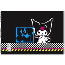 Kuromi 25*35 15 Yp. Spiralli Resim Defteri