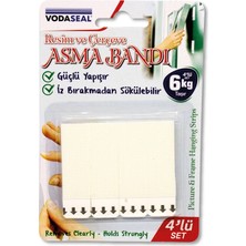 4 Adet   Vodaseal Resim Çerçeve Bandı 4'lü Set