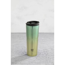 Hometime Diamond Termos Bardak 500ML Gold Yeşil