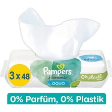 3 Adet Prima Islak Havlu Pampers Aqua Pure 3X48