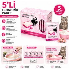 My Best Store Kedi Kumu Koku Giderici 5X25G (5 Adet – Bebek Pudrası Kokulu)
