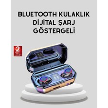 İlkyaz Fashion Bluetooth Kablosuz Kulaklık 4 Saat Kullanım Şarj Kutulu Düşük Enerji Tüketimli