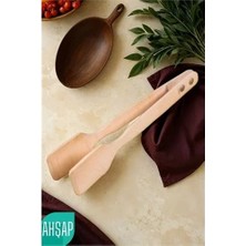 İlkyaz Fashion Ahşap Maşa Ahşap Doğal Gürgen Ağacı 720581