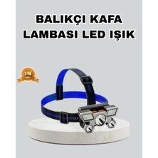 İlkyaz Fashion Outdoor ve Gece Balıkçılığı Için LED Kafa Lambası – USB Şarjlı, 60° Ayarlanabilir Far