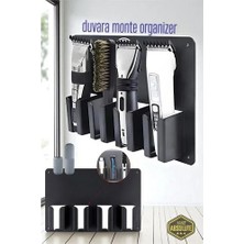 İlkyaz Fashion Berber Kuaför Tıraş Makinesi Organizeri - Tıraş Makine Fırça Tutucu 721914