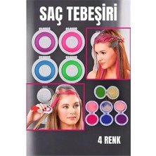 İlkyaz Fashion 4 Renk Geçici Saç Tebeşir Seti 714662