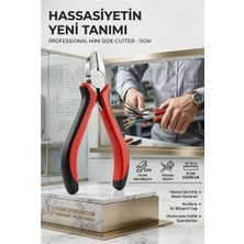 İlkyaz Fashion Profesyonel Krom Vanadyum Mini Yan Keski | 11CM Hassas Kesim Gücü 426977