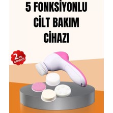 Nemere İthalat Derin Temizleme ve Masaj Için 5 Başlıklı Yüz Cilt Bakım Aleti Nemere Ithalat