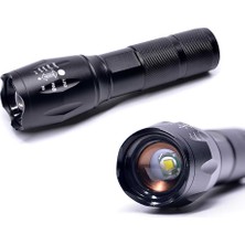 En Güçlü Şarjlı LED El Feneri – Uzun Menzilli Profesyonel Model WT-023 Midastech