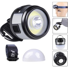MidasTech 7 Mod Şarjlı Kafa ve Kamp Lambası Güçlü LED Aydınlatma Çok Amaçlı Kullanım WT-618 Midaste