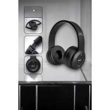 Nemere İthalat Kulak Üstü Tf Kart ve Aux Destekli Ergonomik Bluetooth Kulaklık Nemere Ithalat
