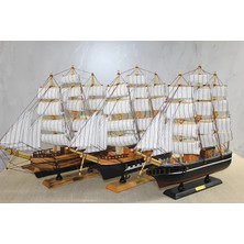 Nemere İthalat Ahşap Yelken Gemi Model 2 Nemere Ithalat
