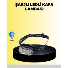Nemere İthalat Kafa Lambası LED Fener Pratik Taşınabilir Ayarlanabilir USB Şarjlı Nemere Ithalat