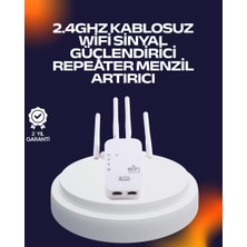 Nemere İthalat Yüksek Hızlı Parazit Önleyici Wifi Repeater Router Nemere Ithalat