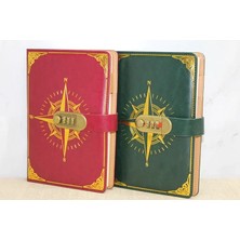 Nemere İthalat Özel Tasarım Şifreli Deri Defter Nemere Ithalat