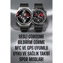 Nemere İthalat Akıllı Saat Gps ve Nfc Özelliği Sesli Görüşme Dokunmstik Ekran Nemere Ithalat