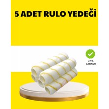 Nemere İthalat 5’li Ince Işçilik Boya Rulo Seti Pürüzsüz ve Eşit Kaplama Nemere Ithalat