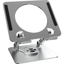 Nemere İthalat 360 Derece Dönebilen Yükseltilmiş Masaüstü Ayarlanabilir Metal Tablet Standı Nemere Ithalat
