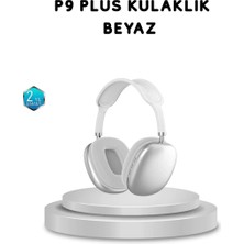 Nemere İthalat P9 Pro Plus Bluetooth Kulak Üstü Kulaklık –gürültü Engelleme ve 5 Saat Dinleme Süresi Nemer